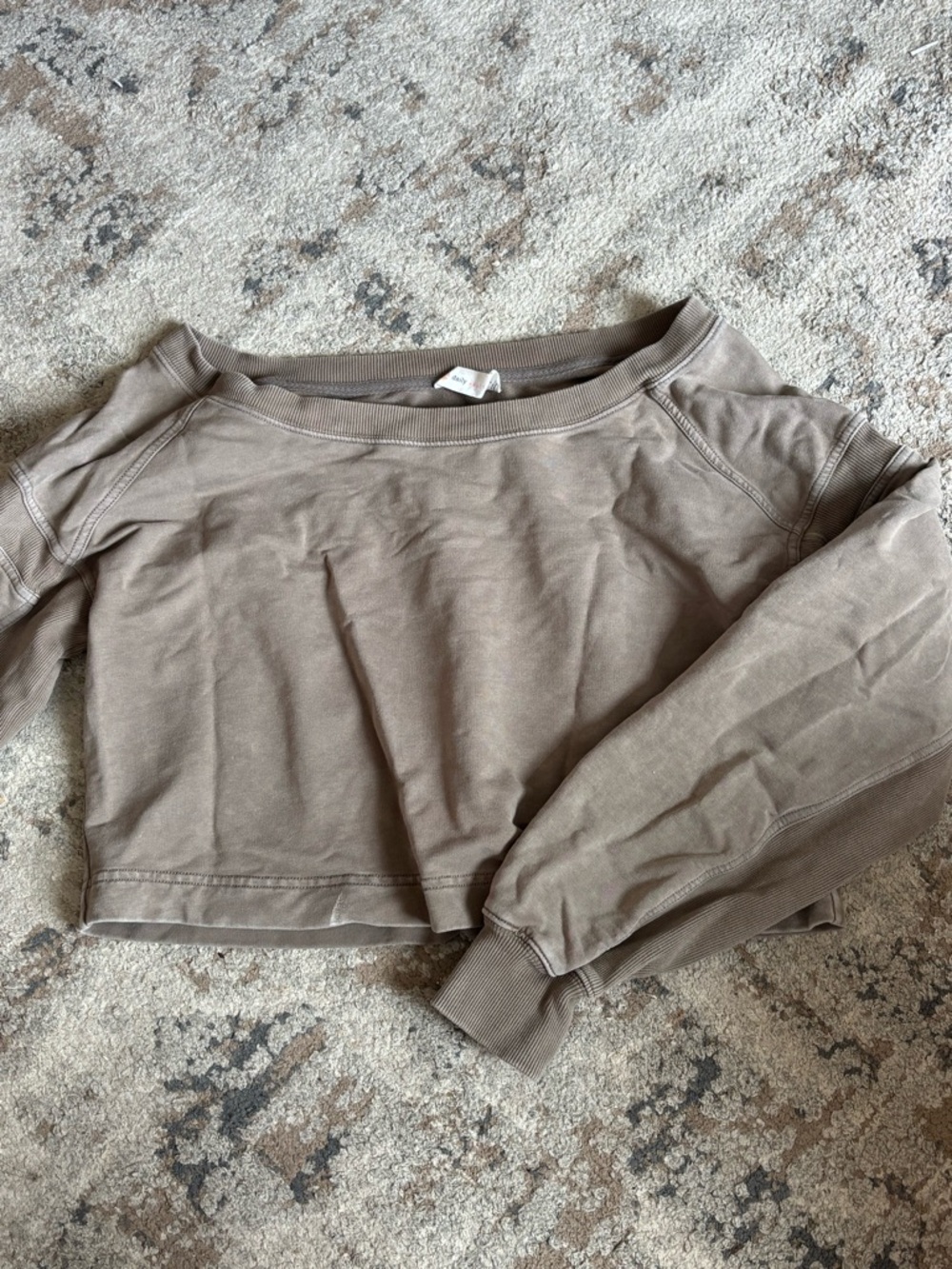 Anthropologie off the shoulder top